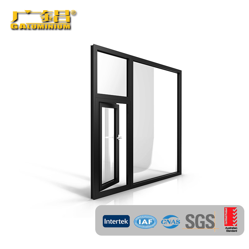 Products Gray Aluminum Outside-hung Window
