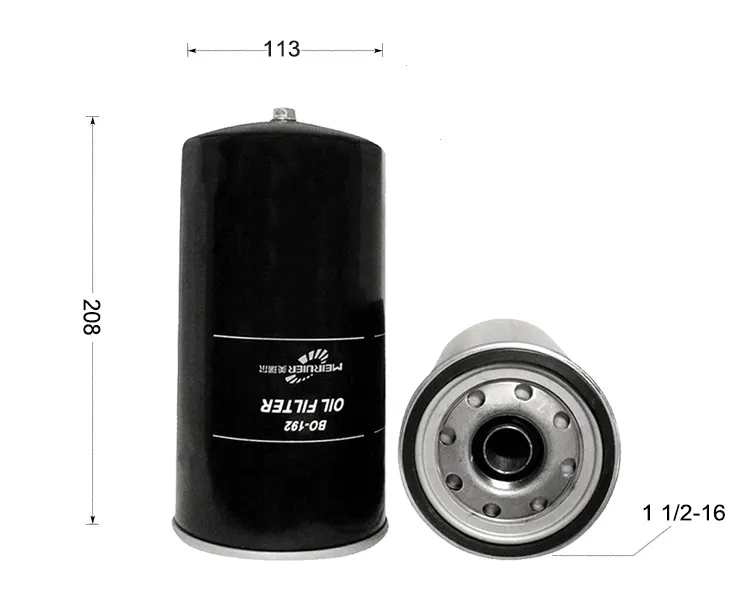 Truck Spare Parts Auto OEM Manufacture Price Lube Oil Filter for Hino Engine 15607- 1731